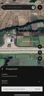 Agriculture Land 2 Kanals on ring road near Marh, Jammu perf