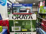 Brand New Luminous Inverter 800va and Okaya battery with free delivery