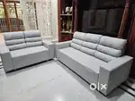 New Leather Grey colour (2+3) 5seater sofa