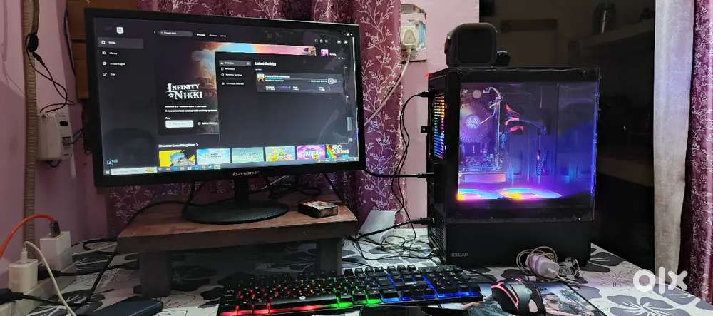 Zebronic pc and monitor