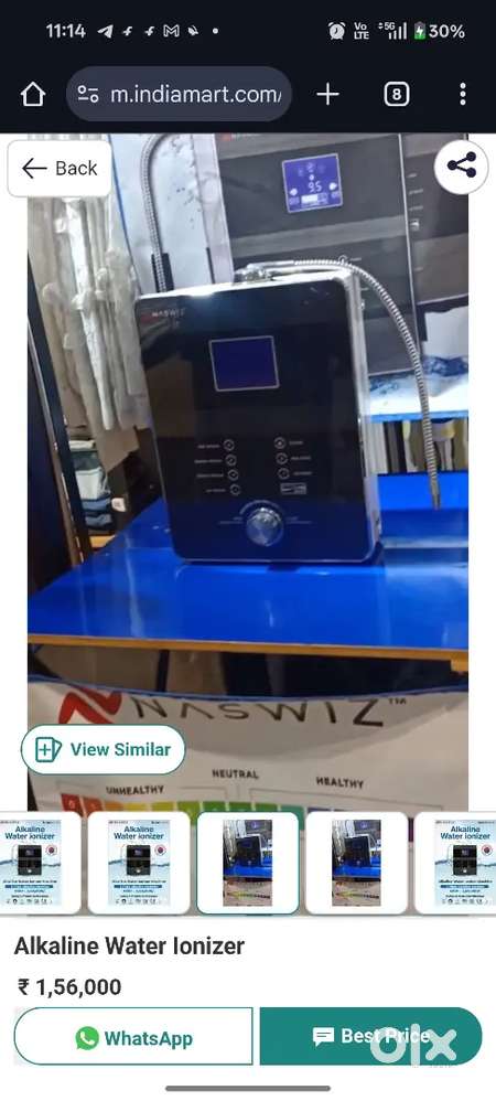 Naswiz alkaline water machine