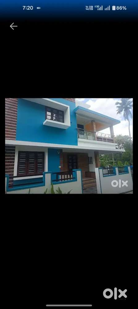 3BHK House for Sale in Chunangamvely – 4.3 Cent Plot, ₹57 Lakh
