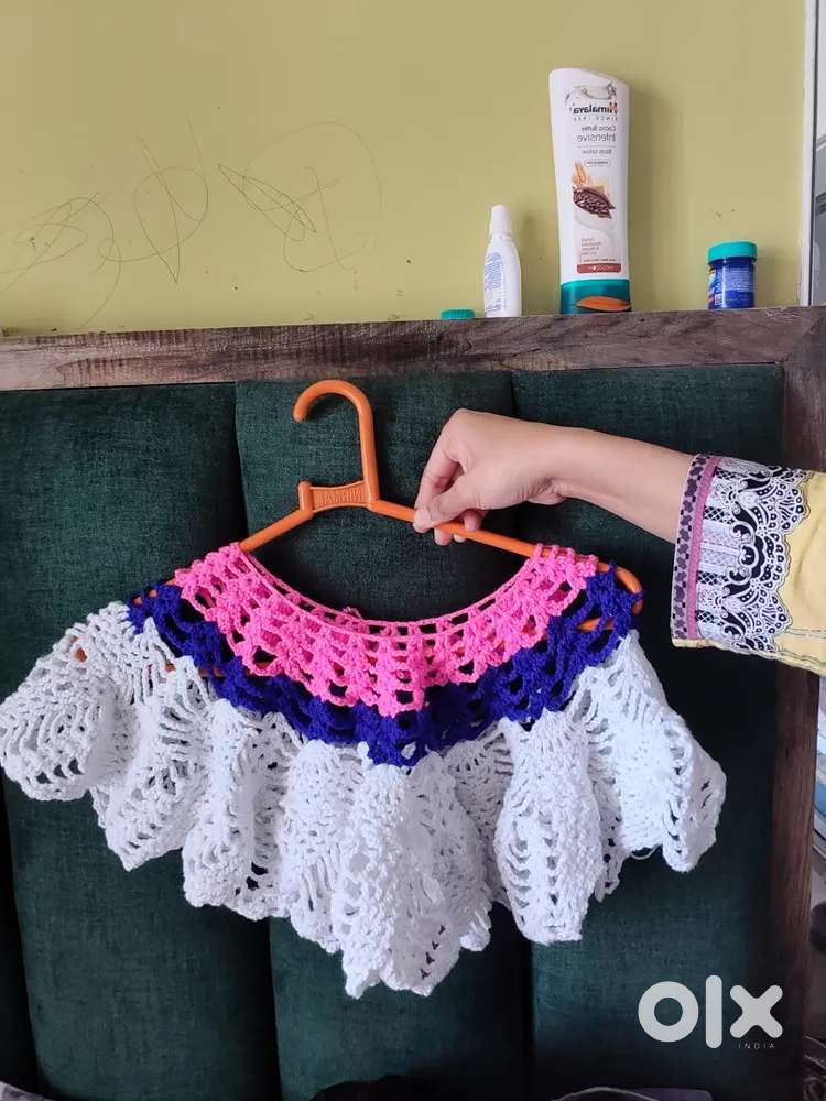 Hand made crochet top & bandana