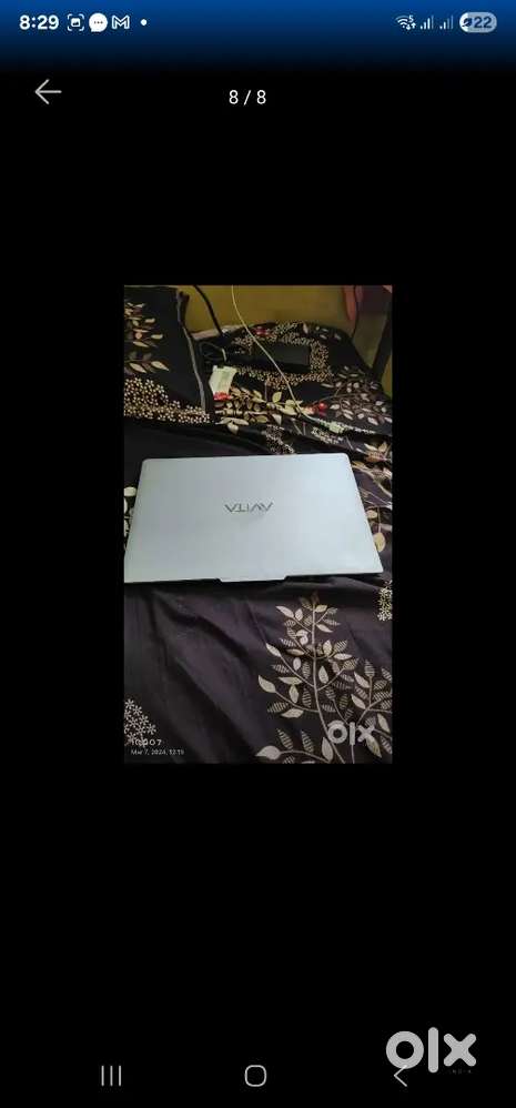 Avita liber v14 8/512 fingure print sensor, battery not working