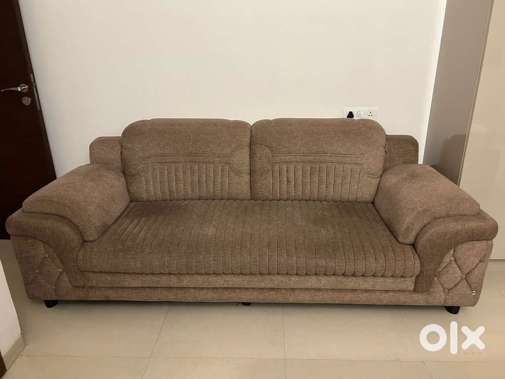 Light Brown Sofa - One Yr old