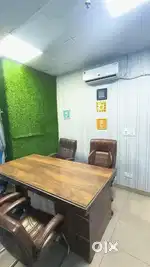 Office space for Rent 10 seats with Boss cabin or Reception area