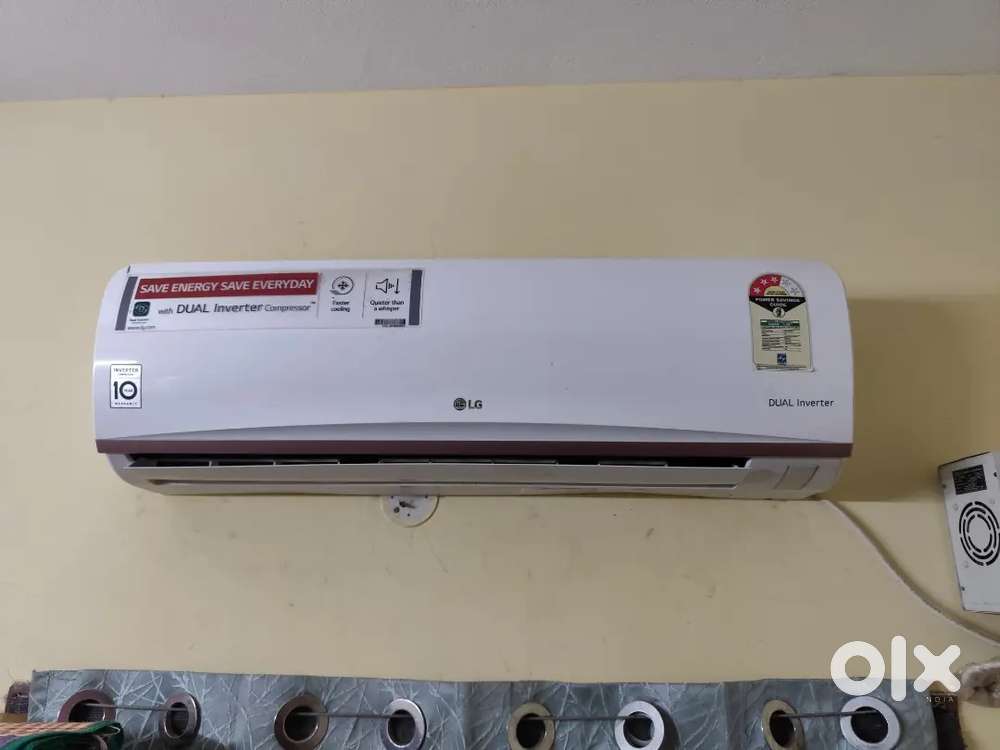 LG DUAL INVERTER AC ( good working condition)  FOR SALE 15000RS