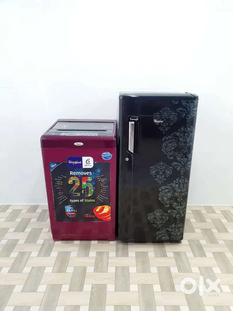 Washing Machine & Refrigerator – Excellent Condition, Fully Functional