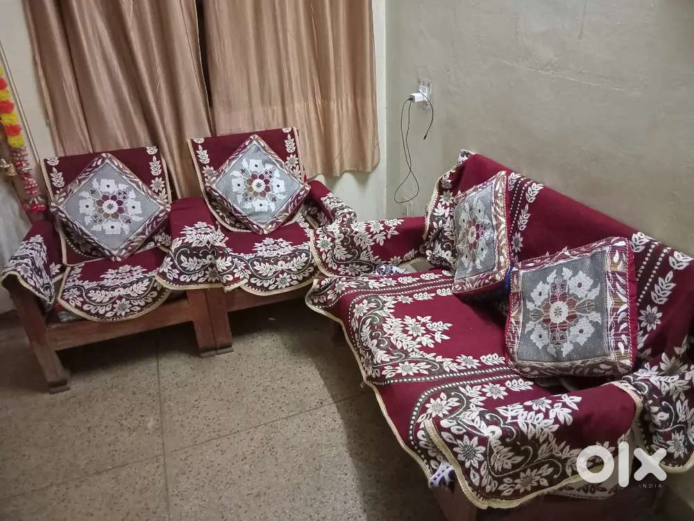 sofa, bed and dining table