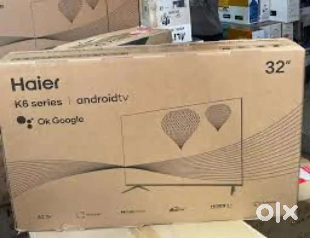 Haier led tv with 4K Ultra HD and voice commands on Bajaj electronics