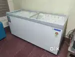 Glass door freezer used new