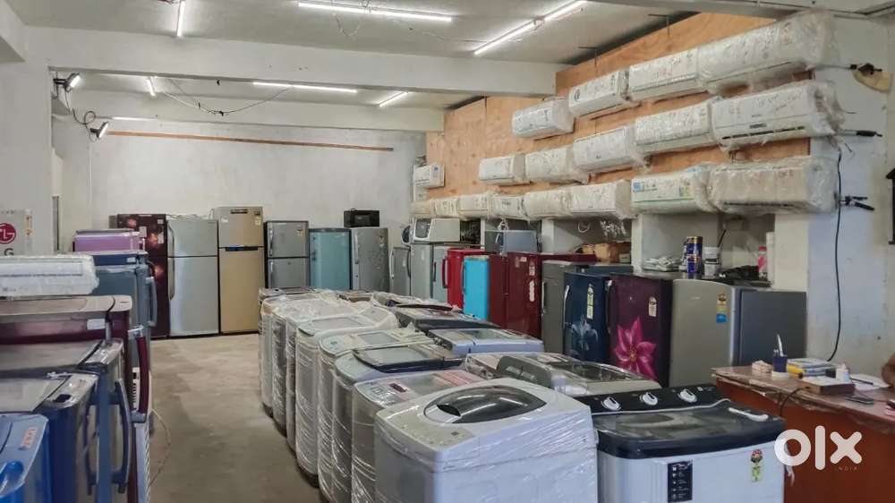 Second hand fridge showroom