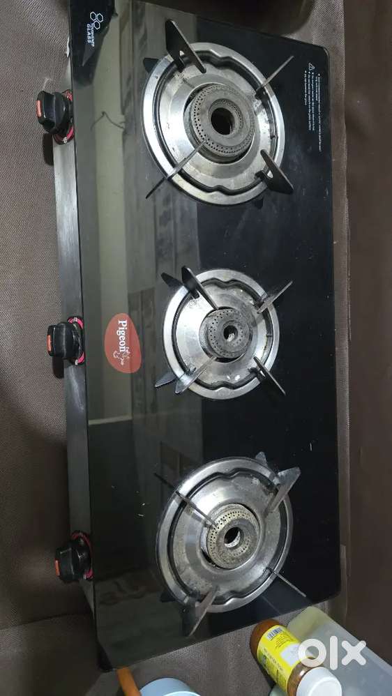 3 burner gas stove pigeon