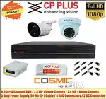 CCTV Camera Full HD 2.4 MP (CP Plus Face Detection Hikvision) to