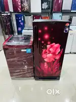 Latest combo Goorej Single Door fridge & Lg top Load washing machine