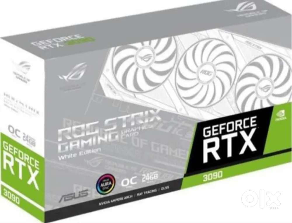 ASUS ROG Strix GeForce RTX 3090 OC 24GB GDDR6X Graphics Card (90YV0F96