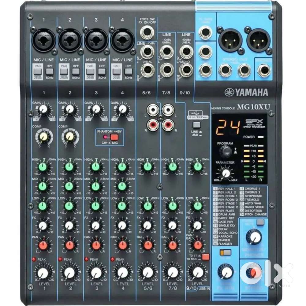 Yamaha MG10XU Audio Mixer – Good Condition