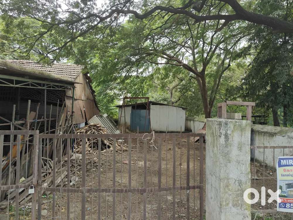 Land with godown for sales