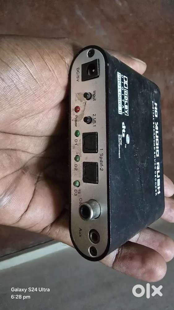 Dolby Digital prologic dts digital