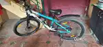 21 speed gear cycle with fat tyre