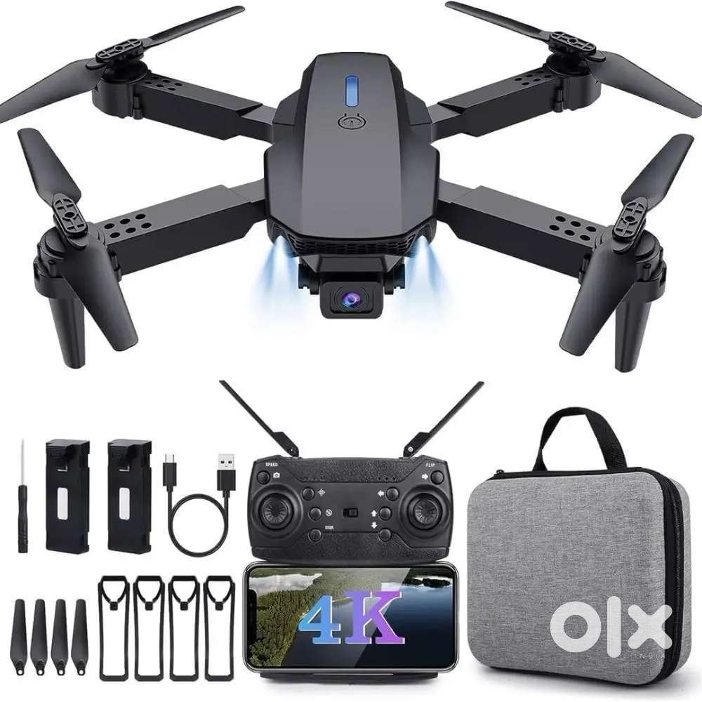 Double camera double battery drone