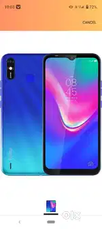 Techno Spark go plus glass crack he lekin working he