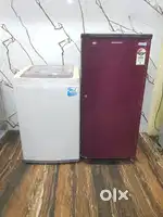 Lg top load fully automatic washing machine and refrigerator