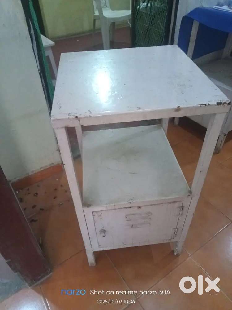Hospital bed side cupboard