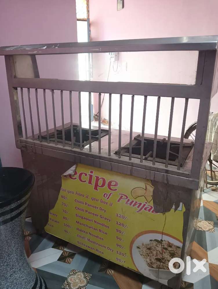 Double gas range nd sanwich griller