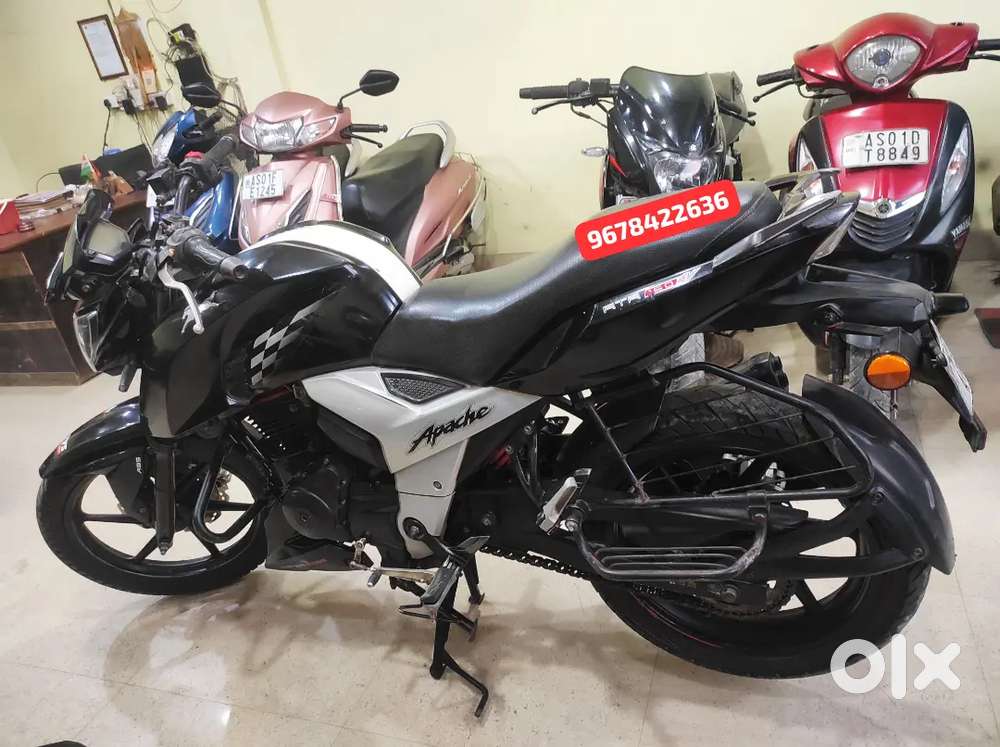TVS APACHE RTR 160 4V (2019) GOOD CONDITION WELL MAINTAINED.