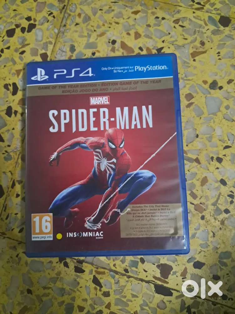 SPIDERMAN GAME FOR PS4