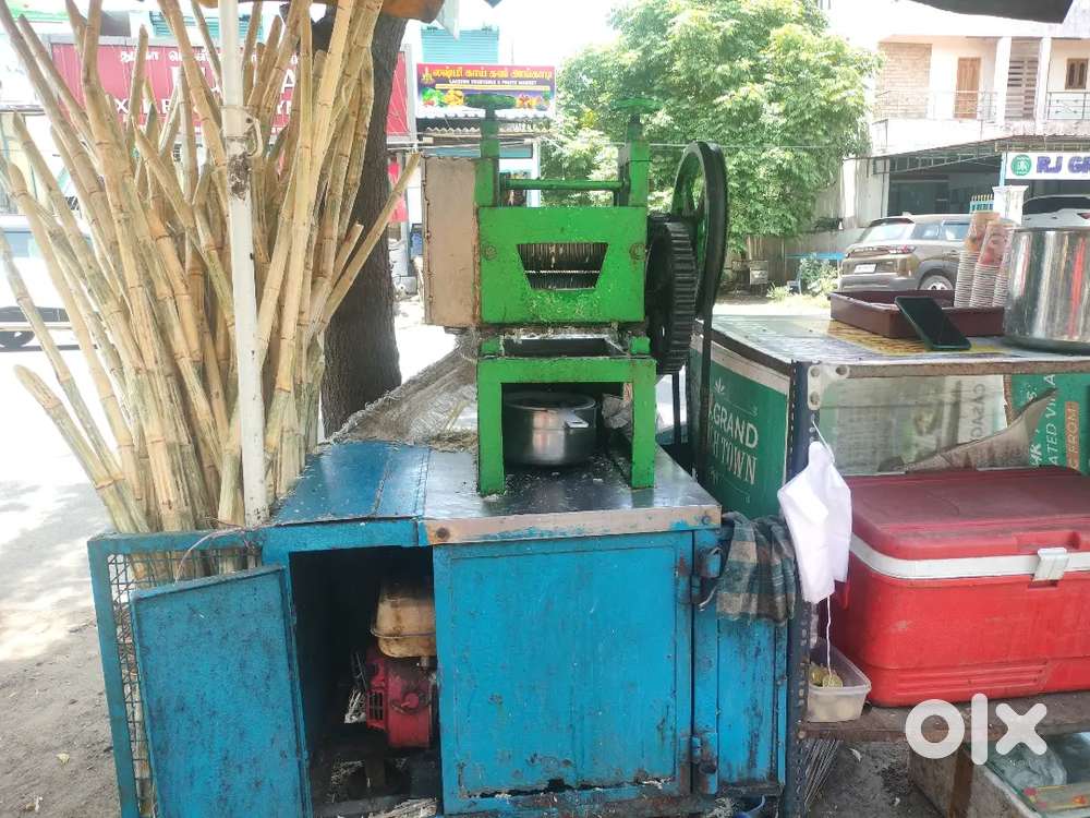 Sugarcane juice mechine