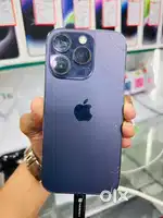 I phone 14 pro 256 gb purple (back glass crack)