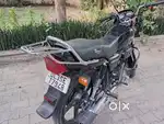 Hero splendor black bike