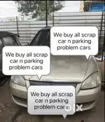 We Deal with any scrap car scrap car n Parking problem cars n junk car