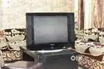 Samsung CRT TV 29 (Black Color) for sale with remote.