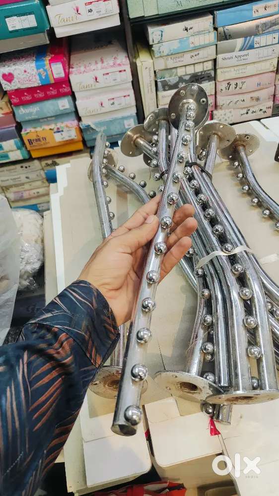 Ss Steel Wall mount for hanging on retail store