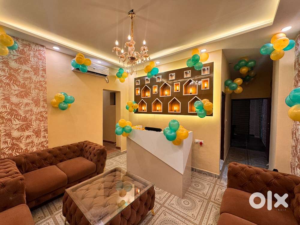 Female spa therapist