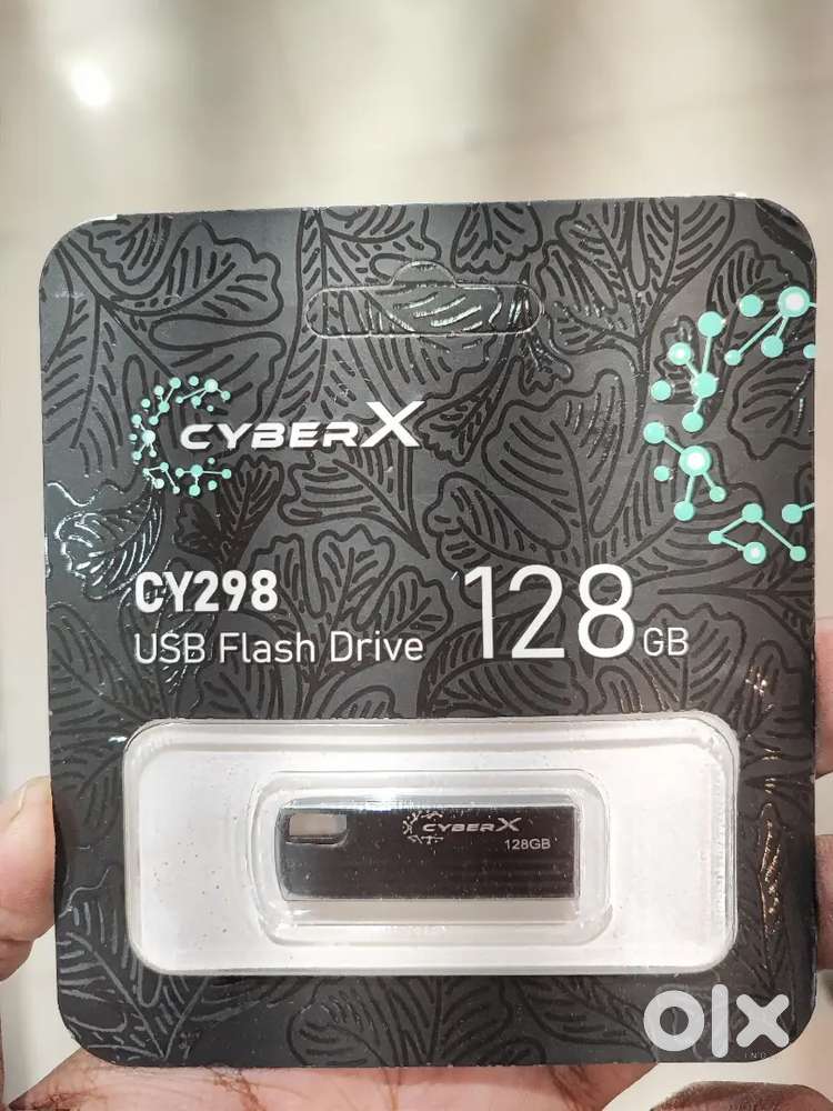 CyberX 128GB metal Pendrive very compact