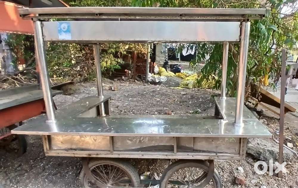 चार चाकी संपूर्ण स्टील टपरी