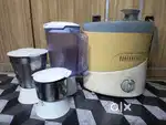 Bajaj juicer mixer grinder with 3 havey jar