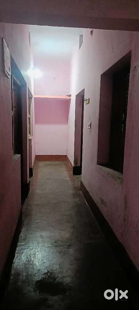 2 bed room attached bathroom hall kitchen