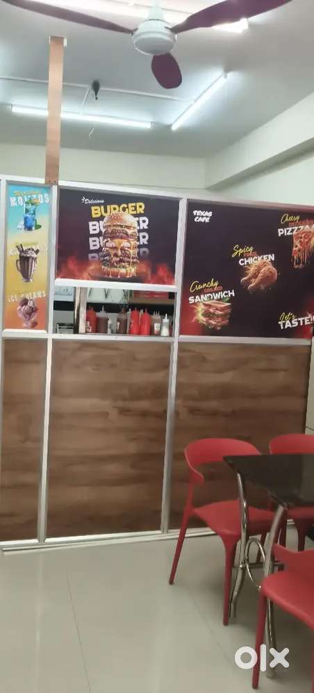 Fried chicken burger sandwich