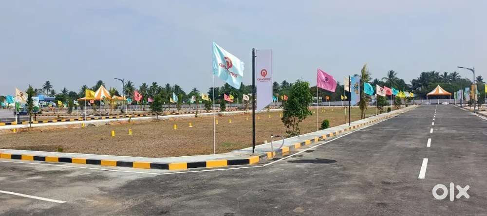 Luxury Gated Community Villa Plots Sales@ Railway station