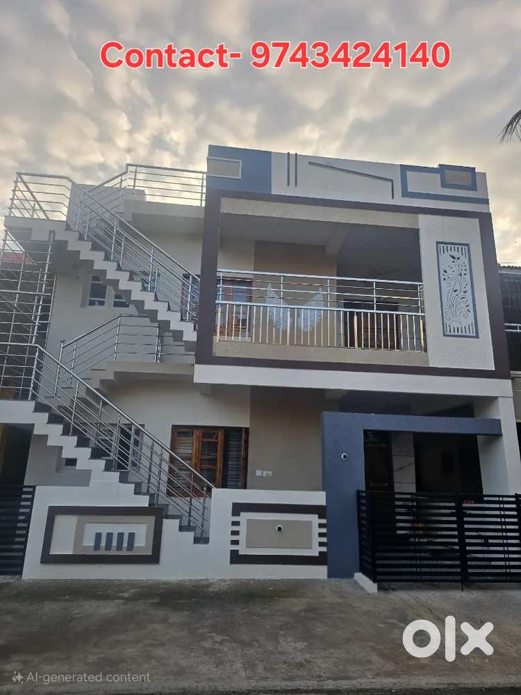 Ground floor and 1st Floor house For Sale