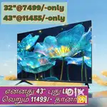 Imported sony new 43 inch smart Android just 11344 onwards