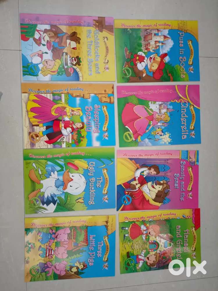 My golden books of fairy tales of set of 8 books