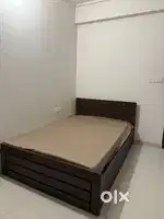 Semi Double Bed with Mattress – Excellent Condition