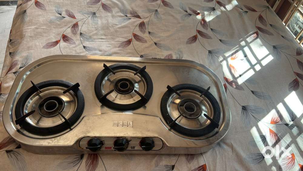 3 burner gas stove