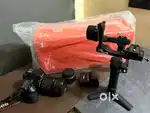 DJI RS 3 Mini Gimbal, Sony 200-600mm Zoom lens Canon 60d Camera